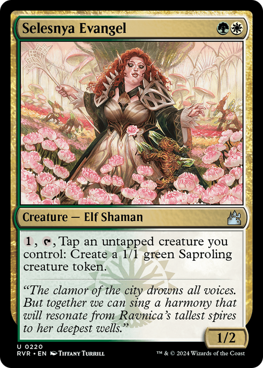 Selesnya Evangel [Ravnica Remastered] [Foil]