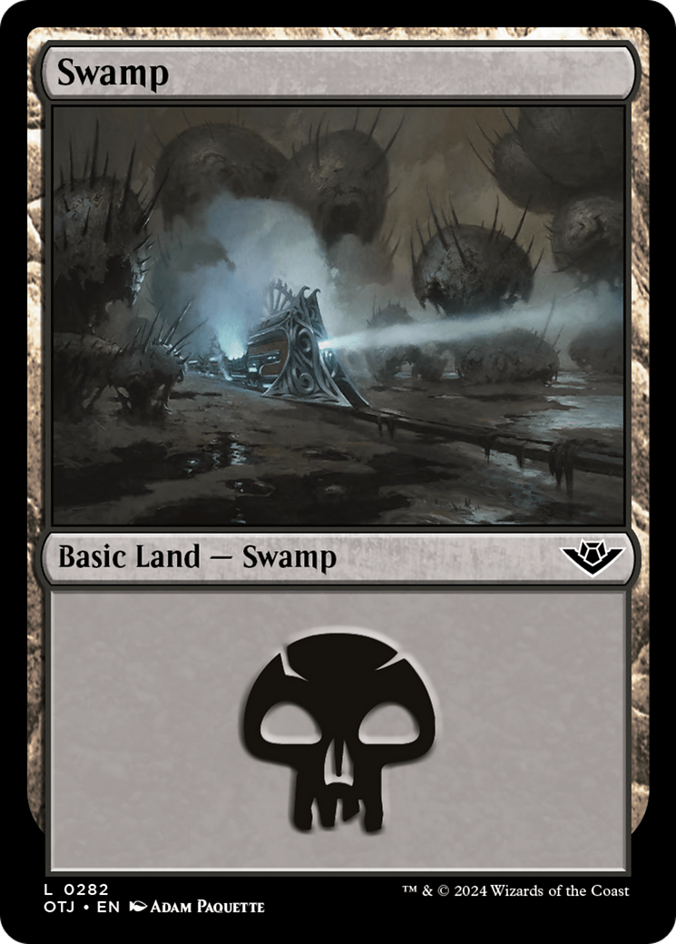 Swamp (0282) [Outlaws of Thunder Junction] [Foil]