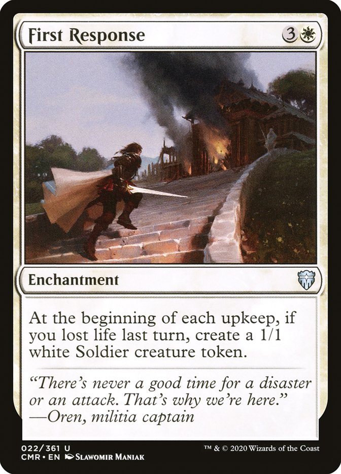 First Response [Commander Legends] [Foil]