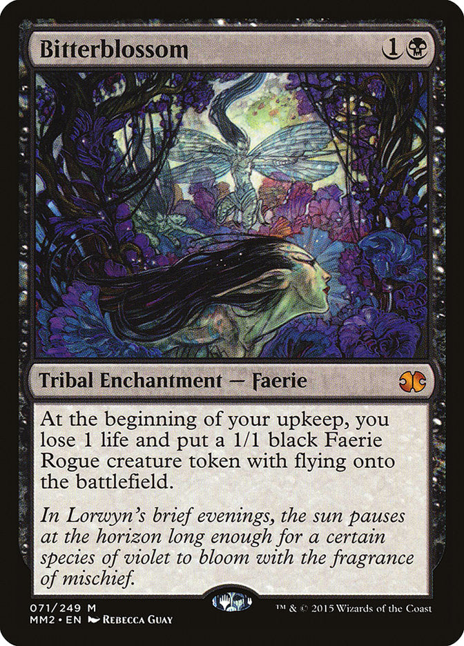 Bitterblossom [Modern Masters 2015] [Foil]