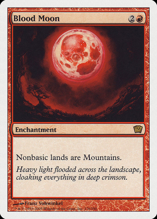 Blood Moon [Ninth Edition] [Foil]