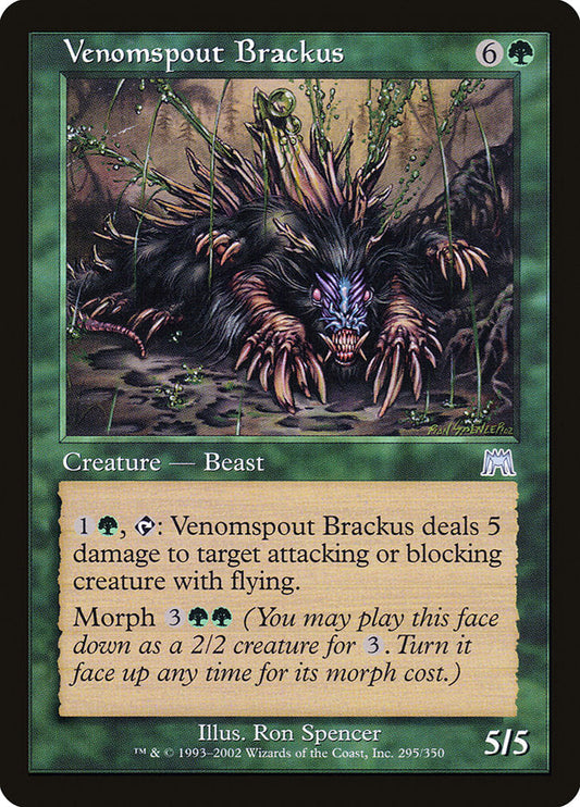 Venomspout Brackus [Onslaught] [Foil]