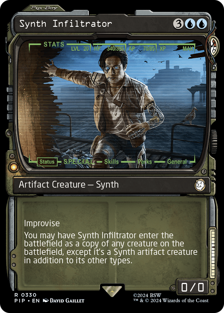Synth Infiltrator (Showcase) [Fallout] [Foil]