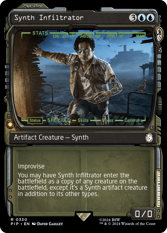 Synth Infiltrator (Showcase) [Fallout] [Foil]