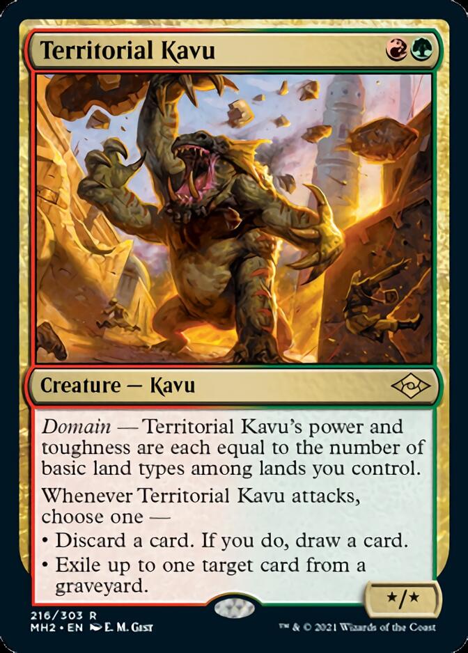 Territorial Kavu [Modern Horizons 2] [Foil]