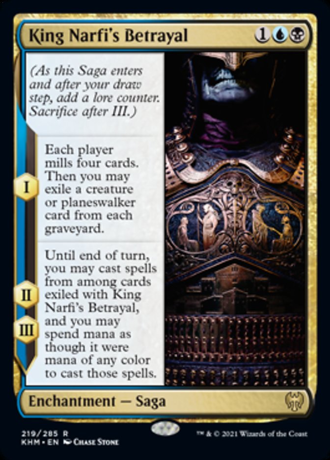 King Narfi's Betrayal [Kaldheim] [Foil]