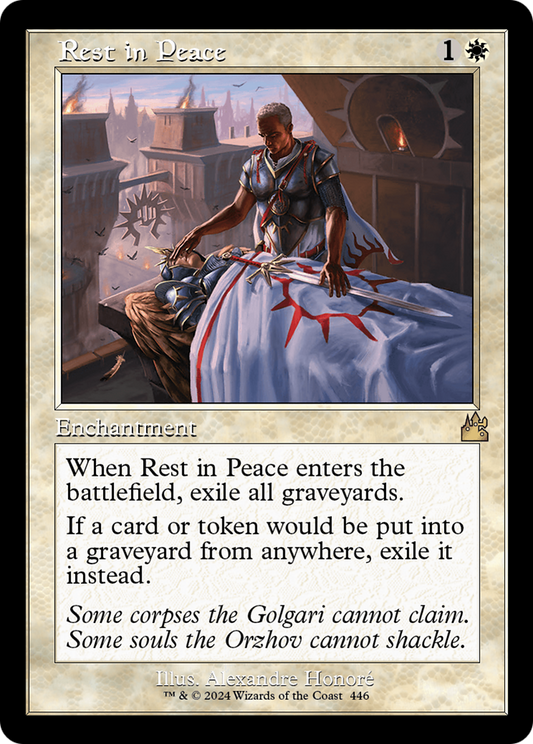 Rest in Peace (Retro Frame) [Ravnica Remastered] [Foil]