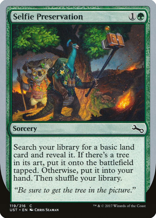 Selfie Preservation [Unstable] [Foil]