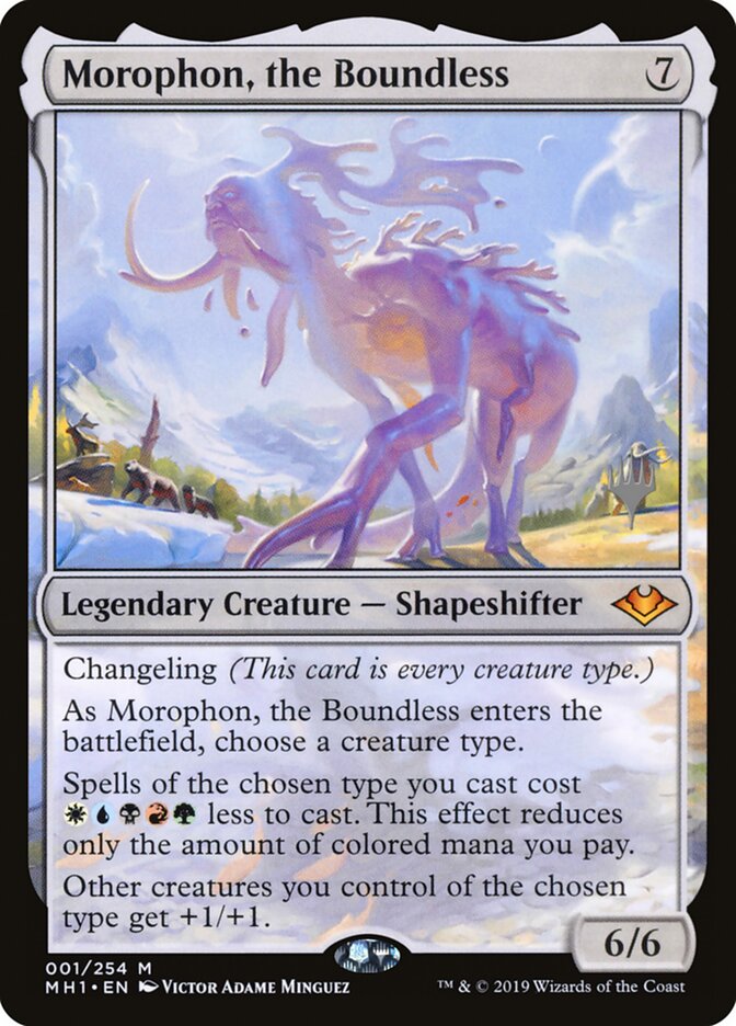 Morophon, the Boundless (Promo Pack) [Modern Horizons Promos] [Foil]