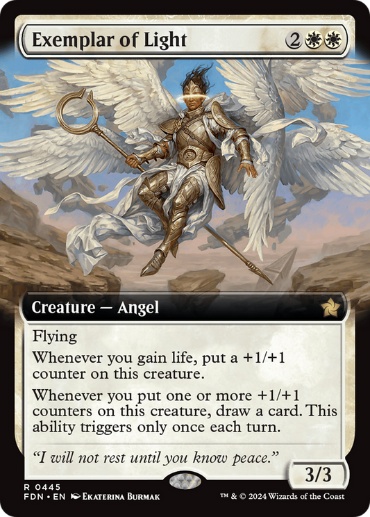 Exemplar of Light (Extended Art) [Foundations] [Foil]
