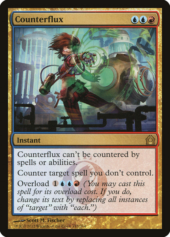 Counterflux [Return to Ravnica] [Foil]