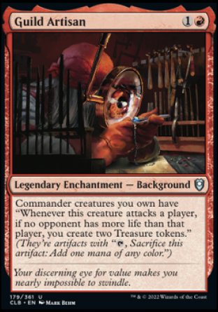 Guild Artisan [Commander Legends: Battle for Baldur's Gate] [Foil]