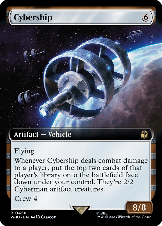 Cybership (Extended Art) [Doctor Who] [Foil]