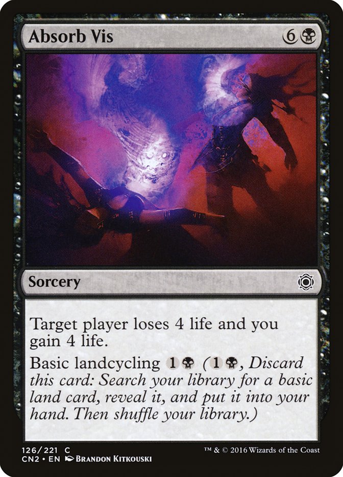 Absorb Vis [Conspiracy: Take the Crown] [Foil]