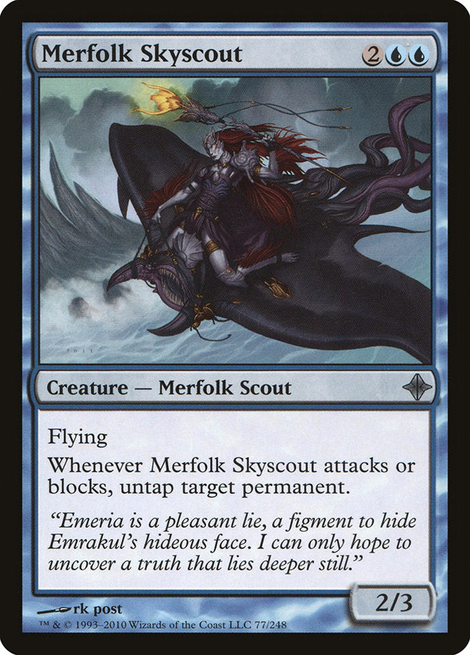 Merfolk Skyscout [Rise of the Eldrazi] [Foil]