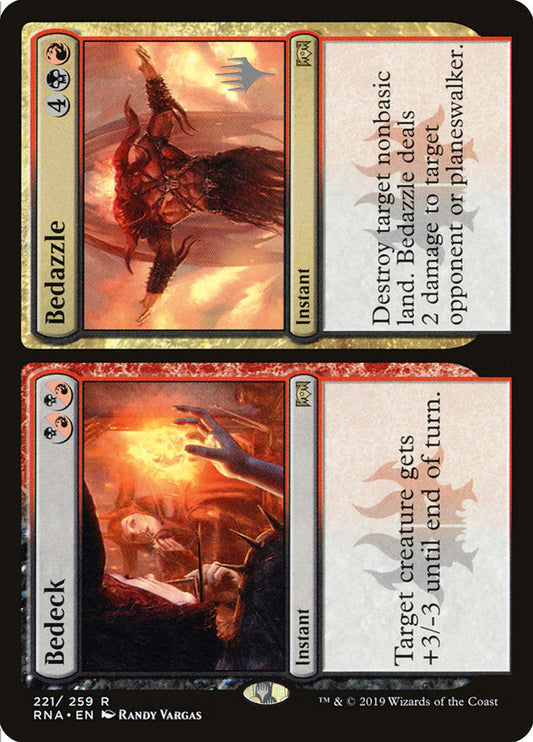 Bedeck // Bedazzle (Promo Pack) [Ravnica Allegiance Promos] [Foil]
