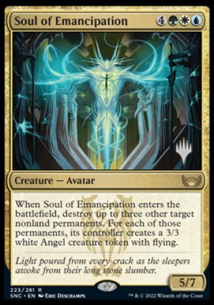Soul of Emancipation (Promo Pack) [Streets of New Capenna Promos] [Foil]