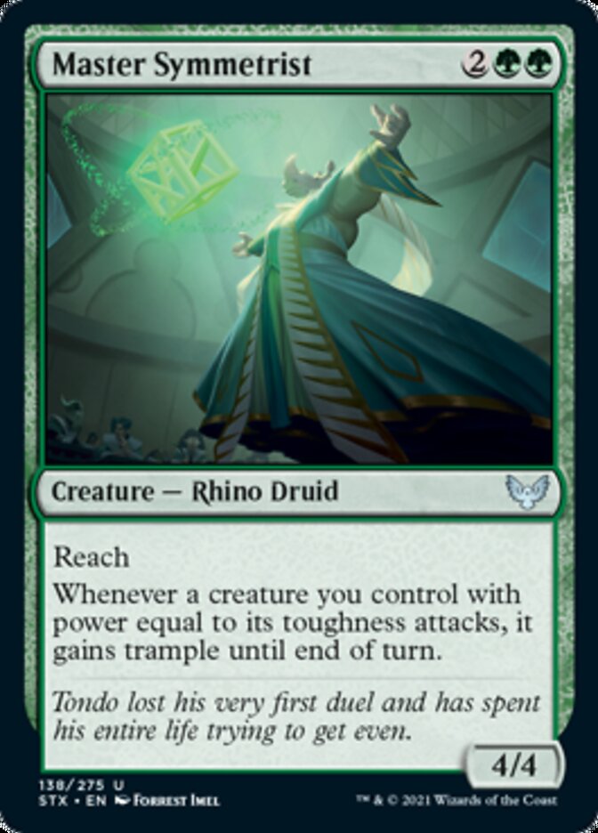 Master Symmetrist [Strixhaven: School of Mages] [Foil]