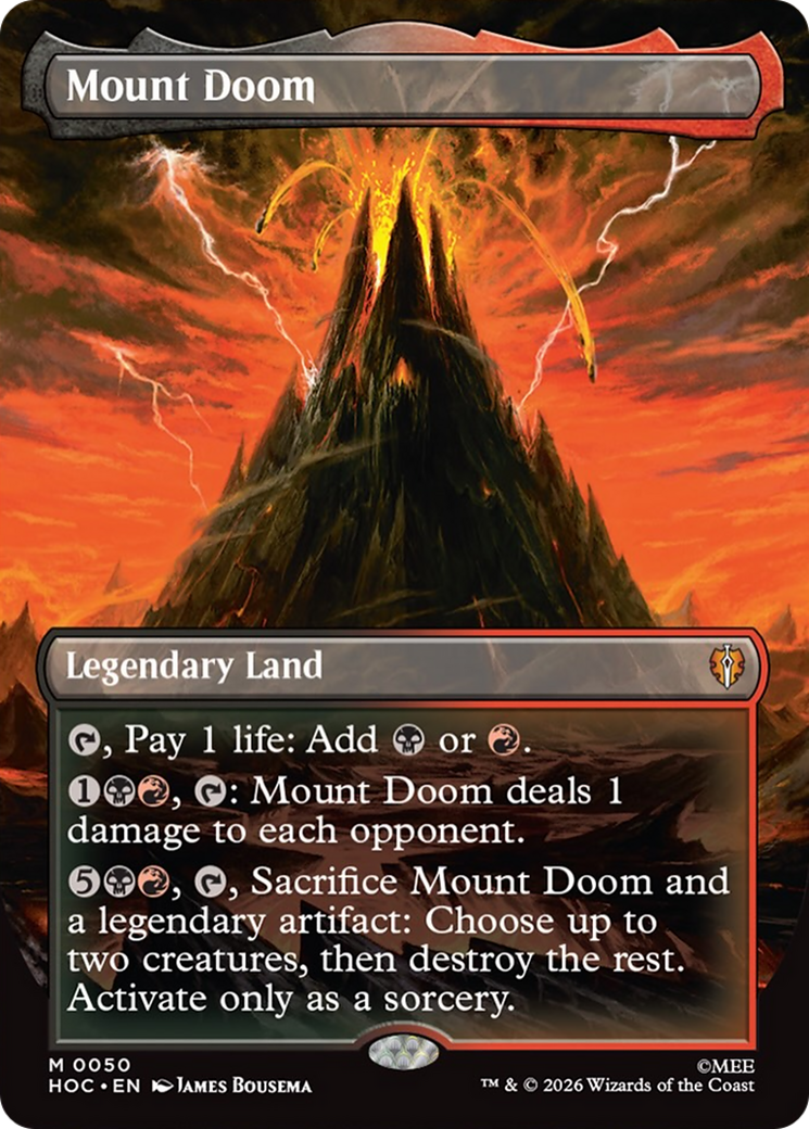 Mount Doom (Borderless) [The Hobbit: Eternal-Legal]