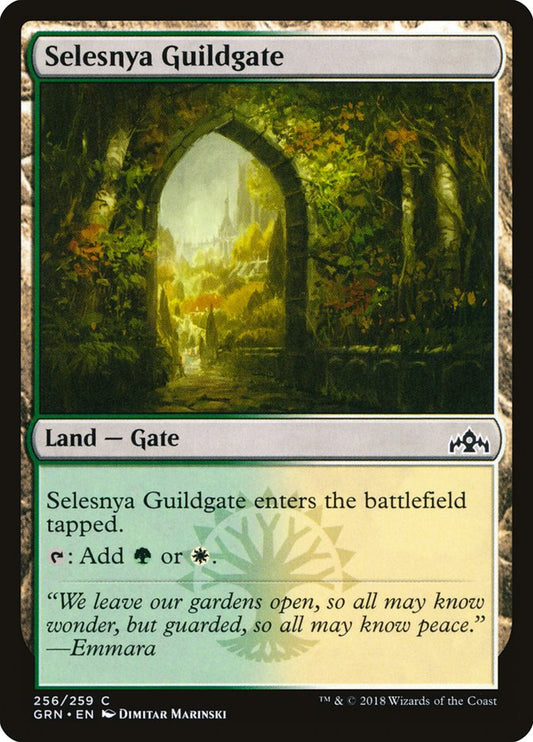 Selesnya Guildgate (256/259) [Guilds of Ravnica] [Foil]