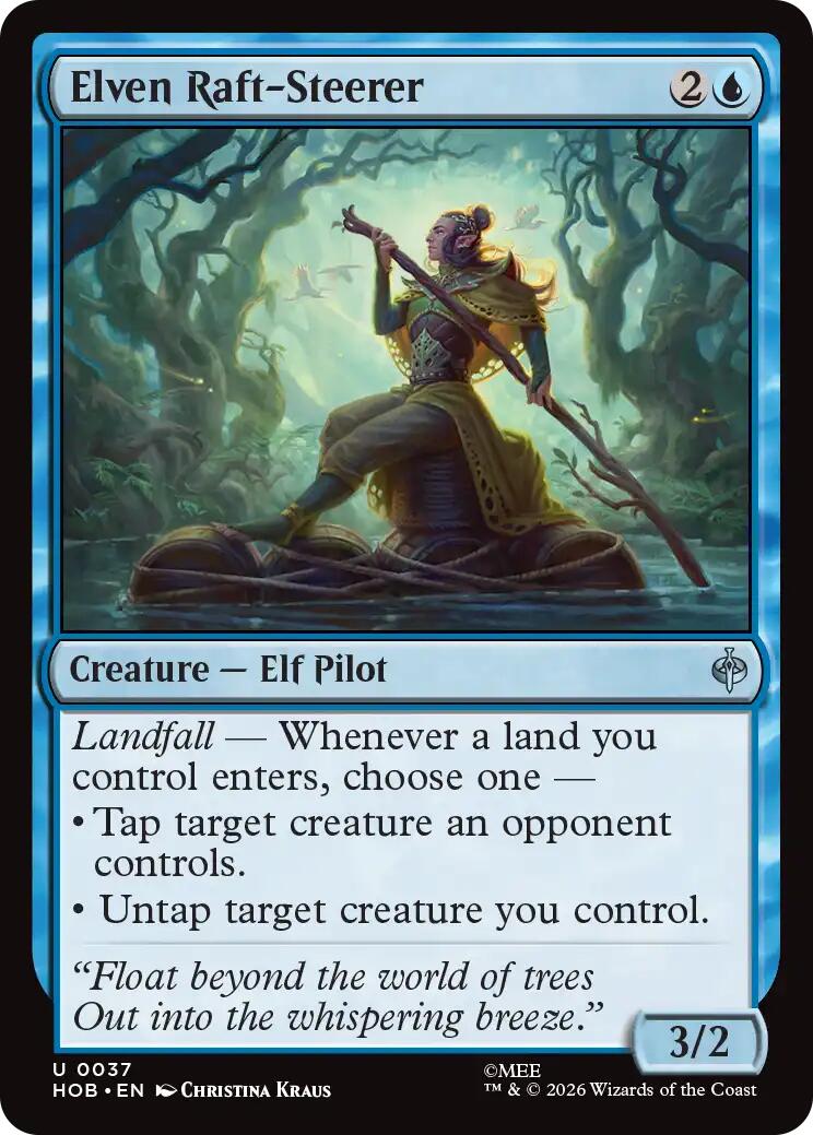 Elven Raft-Steerer [The Hobbit] [Foil]