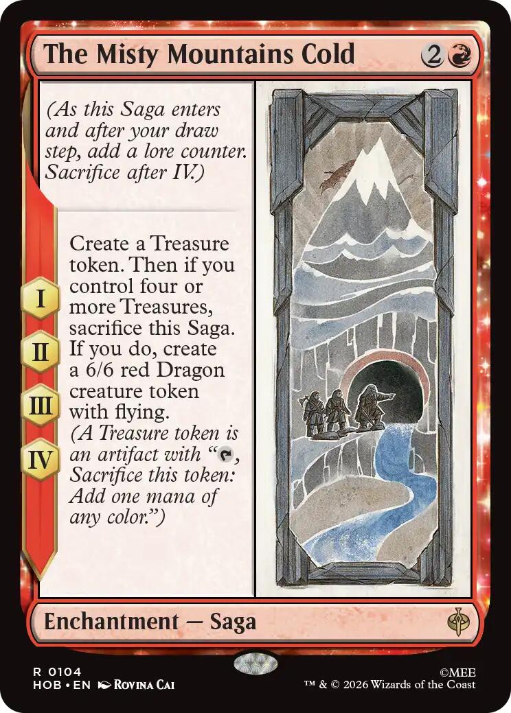 The Misty Mountain Cold [The Hobbit] [Foil]