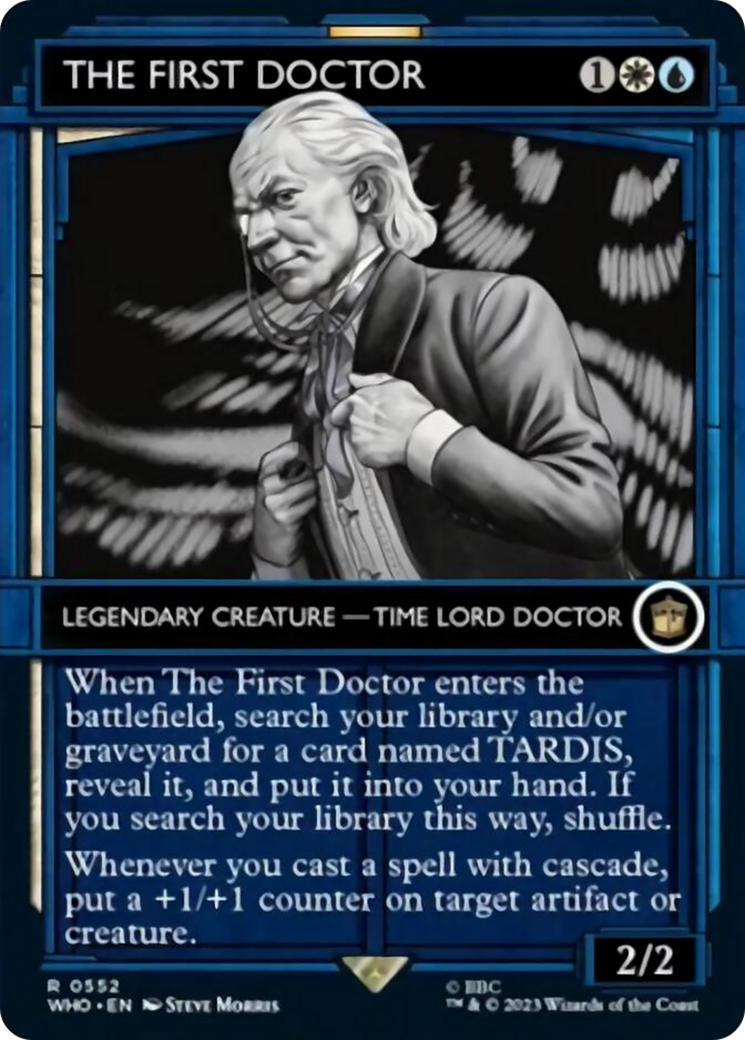 The First Doctor (Showcase) [Doctor Who] [Foil]