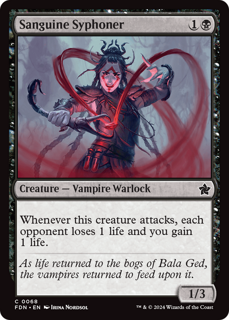Sanguine Syphoner [Foundations] [Foil]