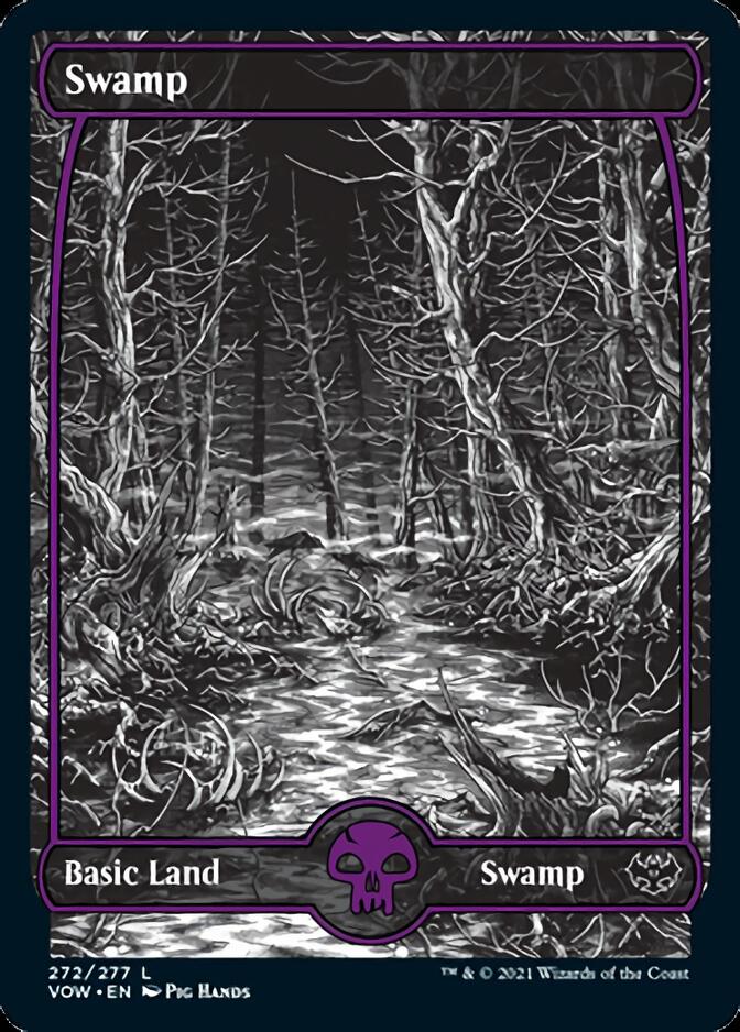 Swamp (272) [Innistrad: Crimson Vow] [Foil]