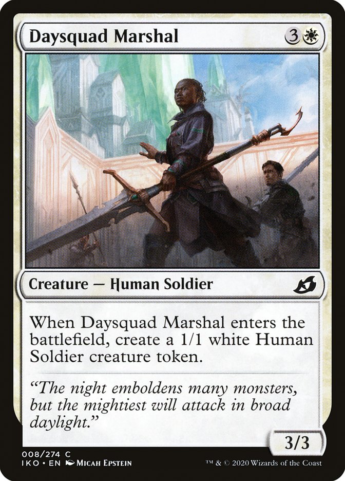 Daysquad Marshal [Ikoria: Lair of Behemoths] [Foil]
