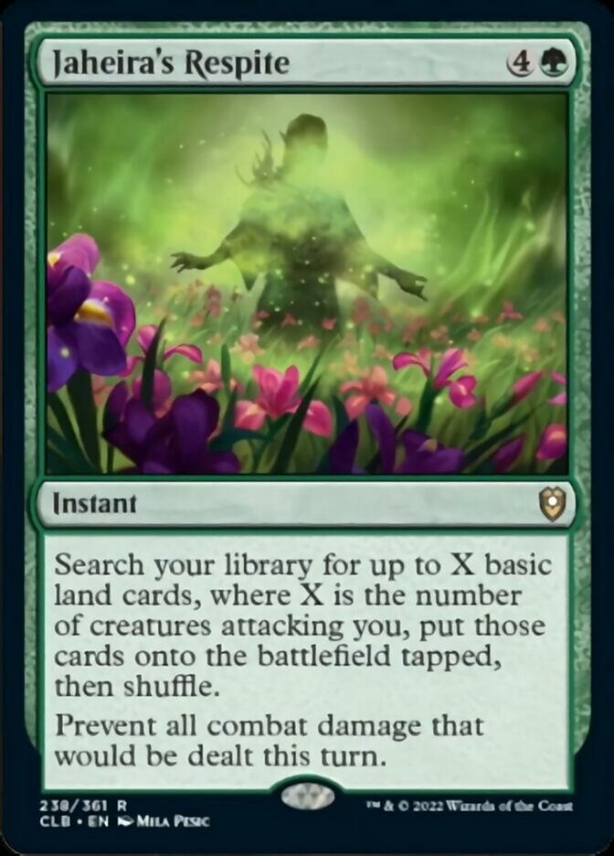 Jaheira's Respite [Commander Legends: Battle for Baldur's Gate] [Foil]