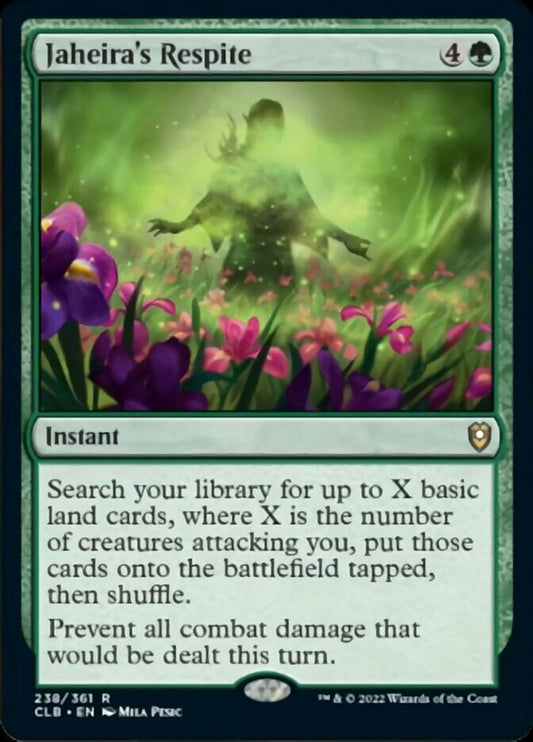 Jaheira's Respite [Commander Legends: Battle for Baldur's Gate] [Foil]