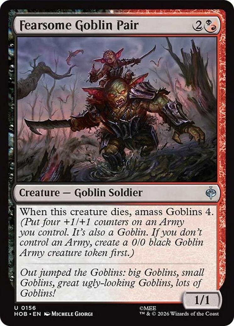 Fearsome Goblin Pair [The Hobbit] [Foil]