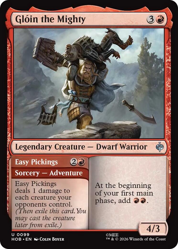 Gloin the Mighty [The Hobbit] [Foil]