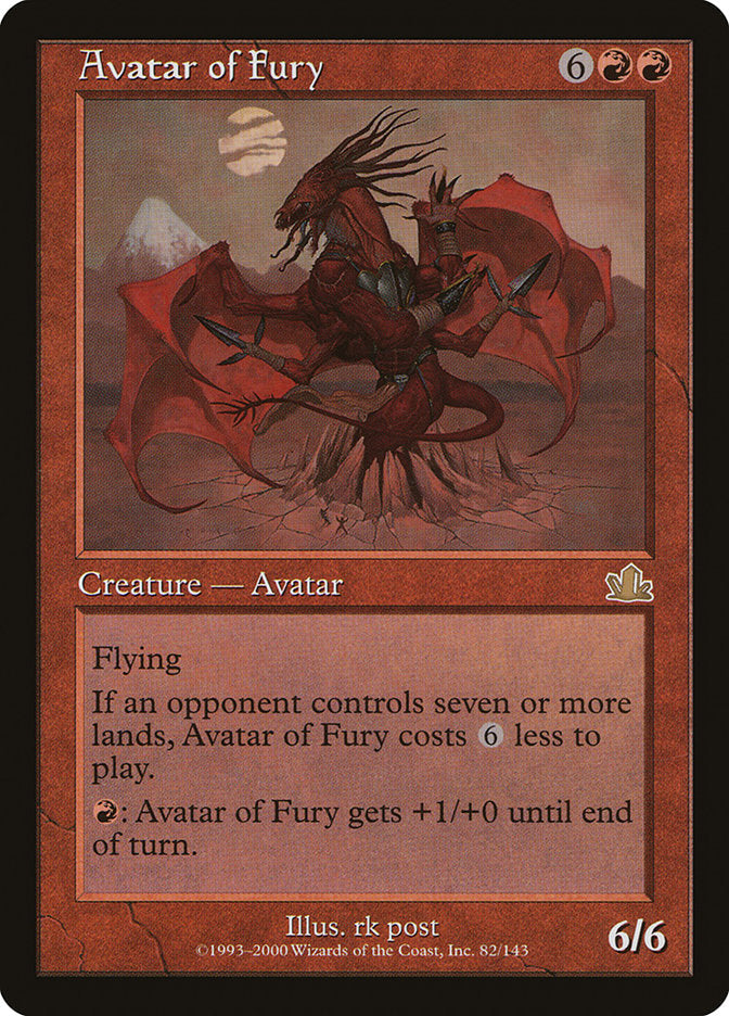 Avatar of Fury [Prophecy] [Foil]