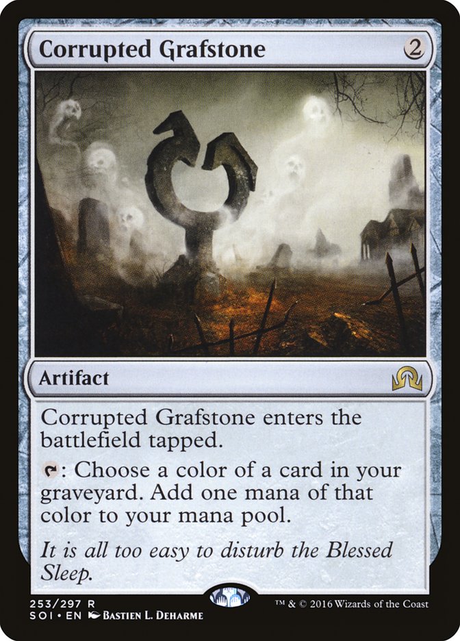 Corrupted Grafstone [Shadows over Innistrad] [Foil]
