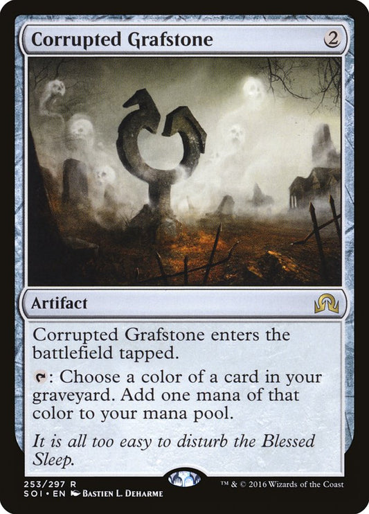 Corrupted Grafstone [Shadows over Innistrad] [Foil]