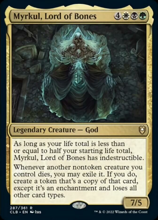 Myrkul, Lord of Bones [Commander Legends: Battle for Baldur's Gate] [Foil]