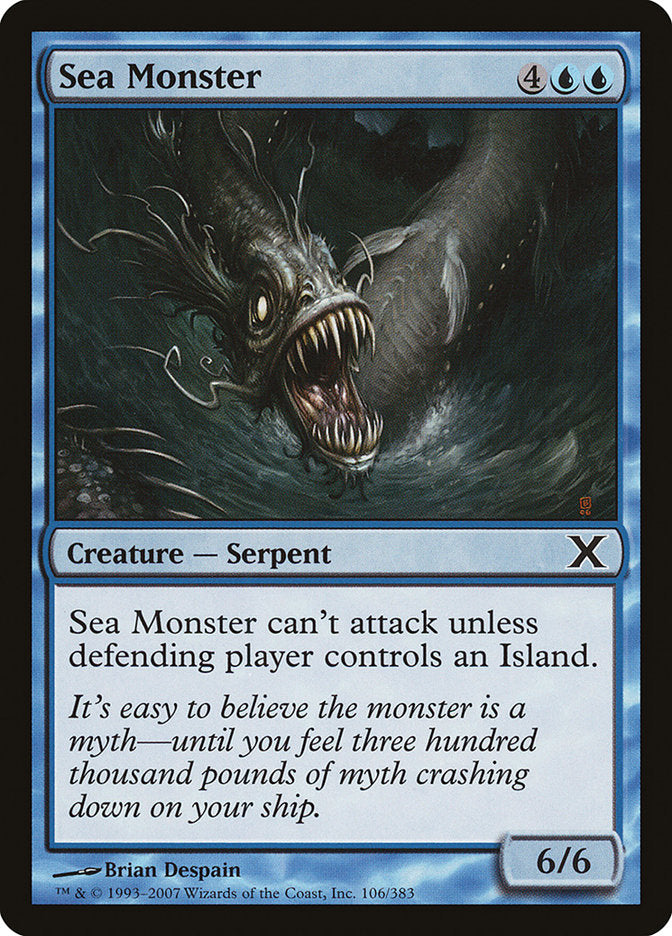 Sea Monster [Tenth Edition] [Foil]