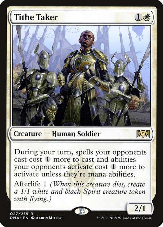 Tithe Taker [Ravnica Allegiance] [Foil]