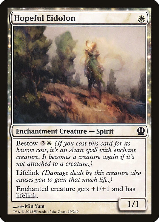 Hopeful Eidolon [Theros] [Foil]