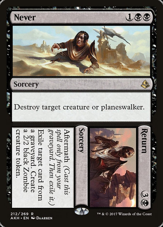Never // Return [Amonkhet] [Foil]
