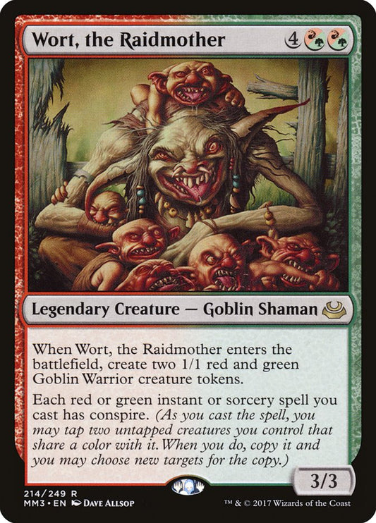 Wort, the Raidmother [Modern Masters 2017] [Foil]