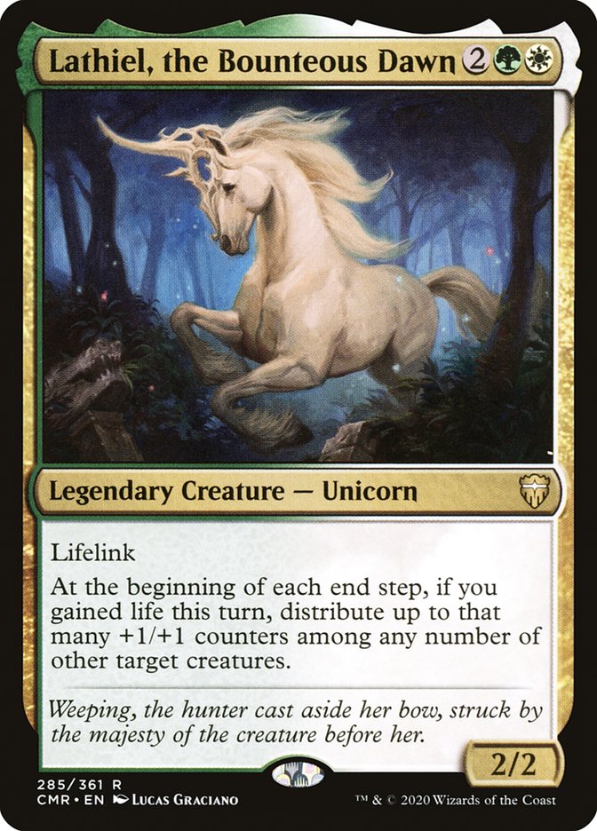 Lathiel, the Bounteous Dawn [Commander Legends] [Foil]