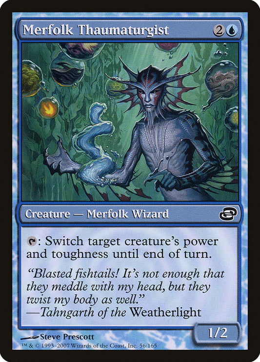 Merfolk Thaumaturgist [Planar Chaos] [Foil]
