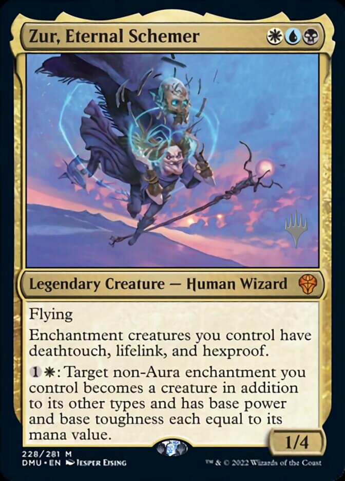 Zur, Eternal Schemer (Promo Pack) [Dominaria United Promos] [Foil]
