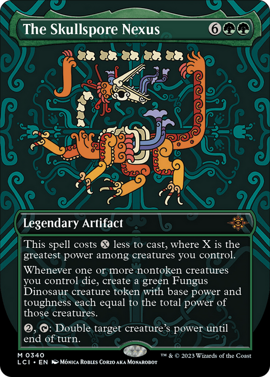 The Skullspore Nexus (Borderless) [The Lost Caverns of Ixalan] [Foil]