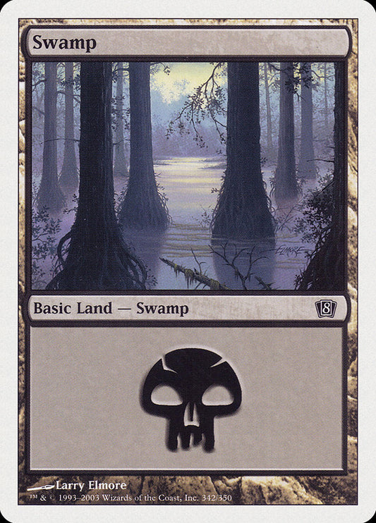 Swamp (342) [Eighth Edition] [Foil]
