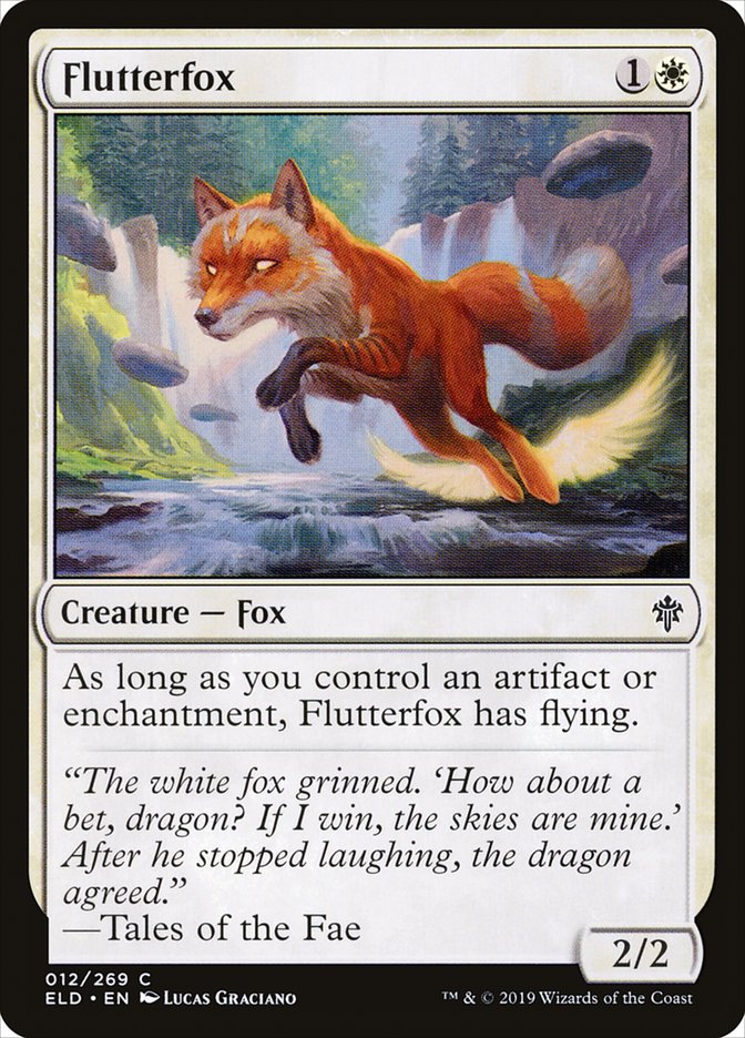 Flutterfox [Throne of Eldraine] [Foil]