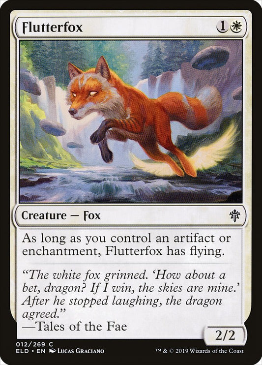 Flutterfox [Throne of Eldraine] [Foil]